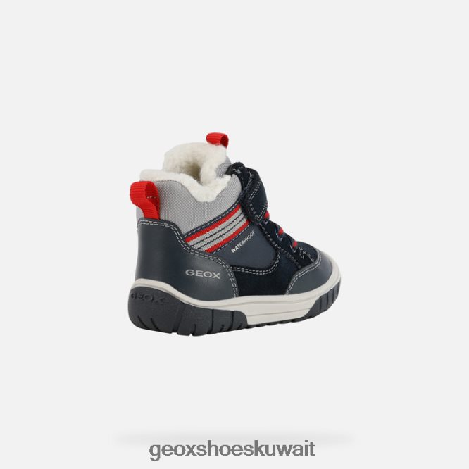 Geox BLL84T2032 Omar Baby Navy/Red