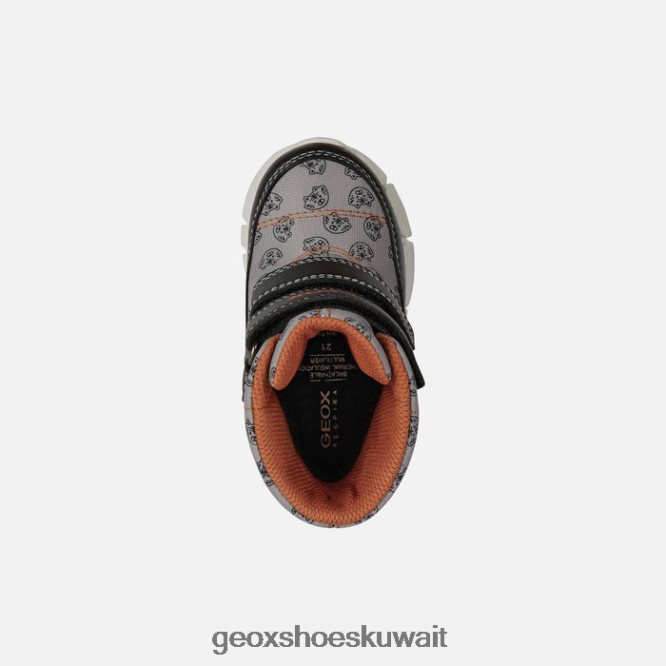 Geox BLL84T889 Flexyper Abx Baby Grey/Orange