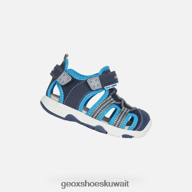 Geox BLL84T1436 Sandal Multy Toddler Navy/Azure