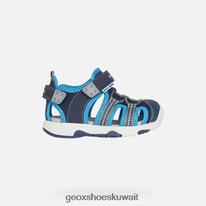 Geox BLL84T1436 Sandal Multy Toddler Navy/Azure
