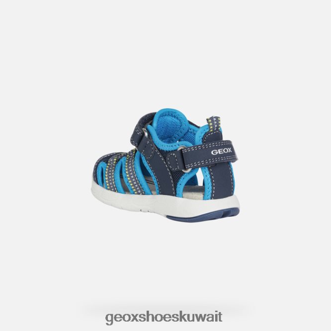 Geox BLL84T1436 Sandal Multy Toddler Navy/Azure