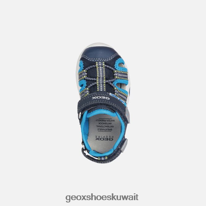 Geox BLL84T1436 Sandal Multy Toddler Navy/Azure