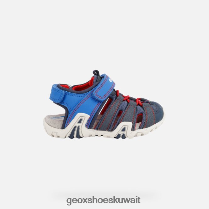 Geox BLL84T1446 Kraze Toddler Royal/Red