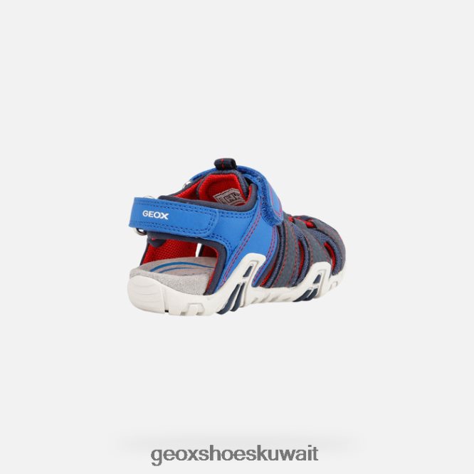 Geox BLL84T1446 Kraze Toddler Royal/Red