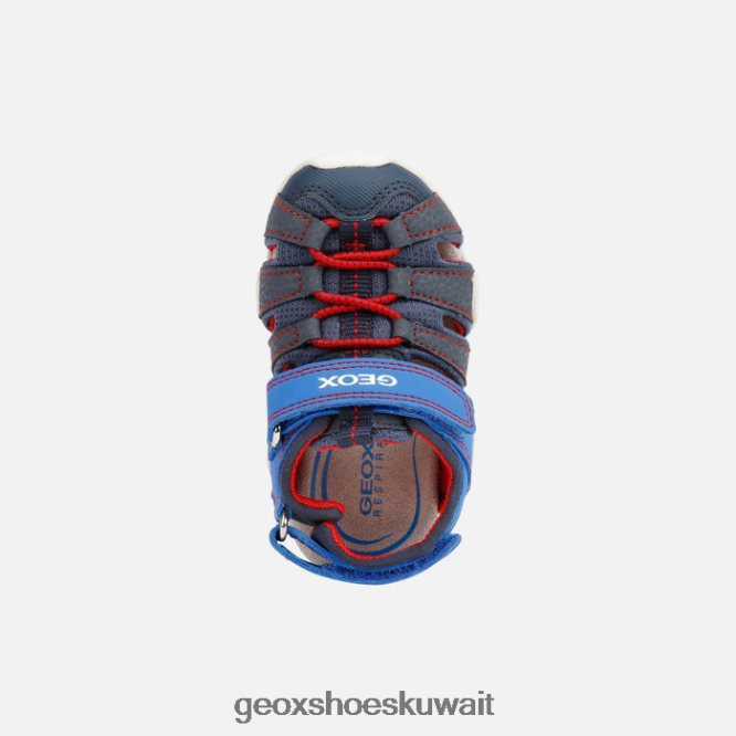 Geox BLL84T1446 Kraze Toddler Royal/Red