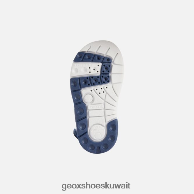 Geox BLL84T1495 Sandal Multy Toddler Light Blue/Lime