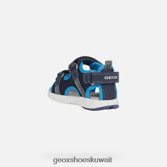 Geox BLL84T1496 Sandal Multy Toddler Navy/Azure