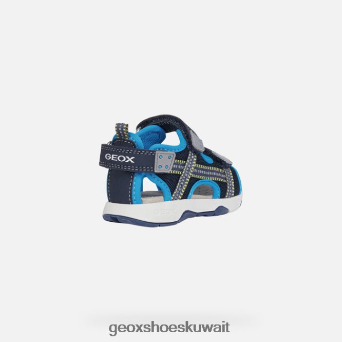 Geox BLL84T1496 Sandal Multy Toddler Navy/Azure