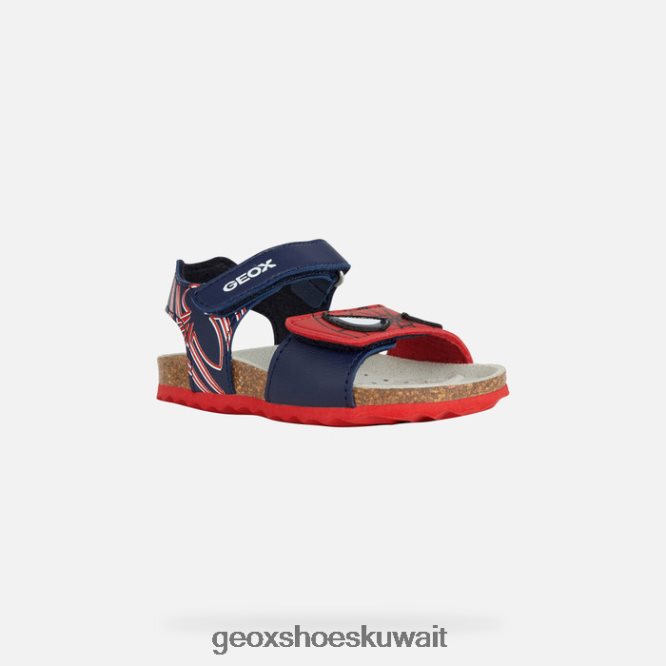 Geox BLL84T1551 Sandal Chalki Baby Dark Navy/Red