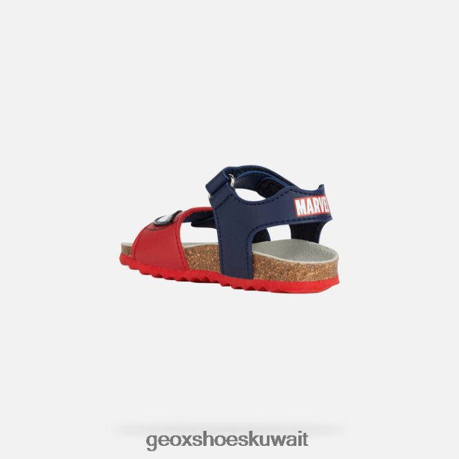 Geox BLL84T1551 Sandal Chalki Baby Dark Navy/Red