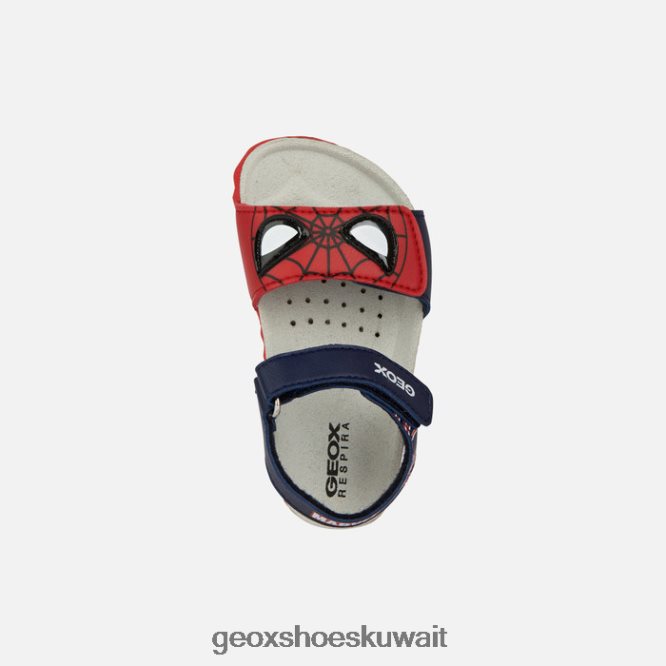 Geox BLL84T1551 Sandal Chalki Baby Dark Navy/Red