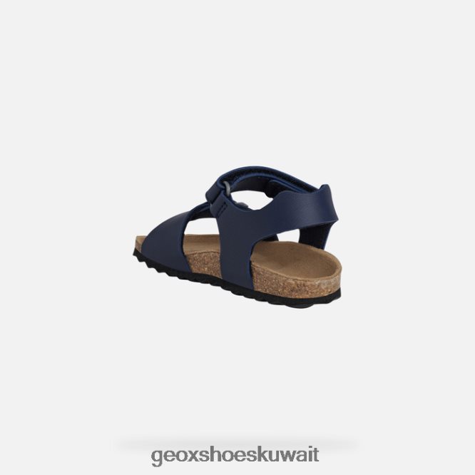 Geox BLL84T1587 Sandal Chalki Toddler Navy/Dark Red