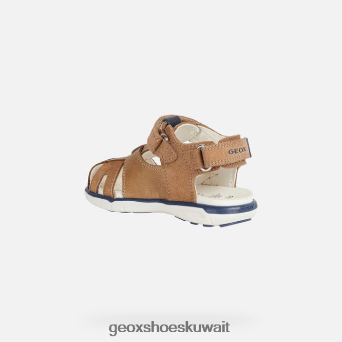 Geox BLL84T1598 Sandal Delhi Toddler Caramel