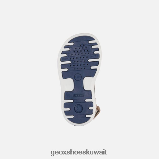 Geox BLL84T1629 Sandal Delhi Toddler Grey/Beige