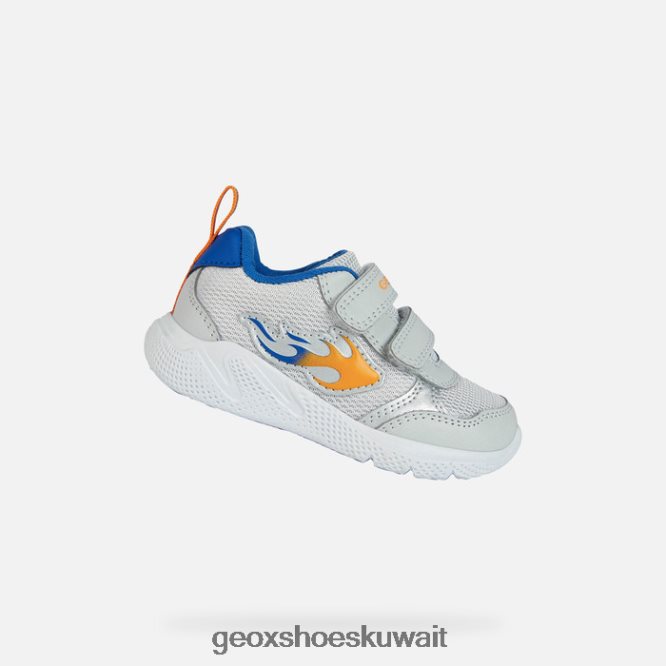 Geox BLL84T1450 Sprintye Baby Light Grey/Royal