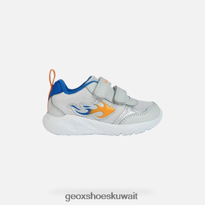 Geox BLL84T1450 Sprintye Baby Light Grey/Royal