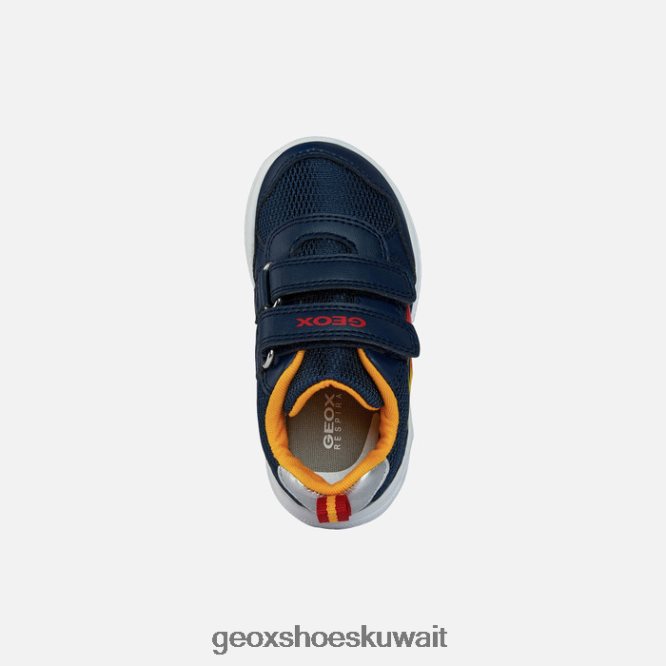 Geox BLL84T1451 Sprintye Baby Navy/Yellow
