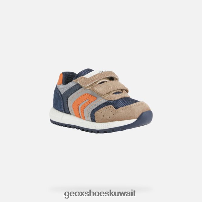 Geox BLL84T1453 Alben Toddler Biscuit/Navy