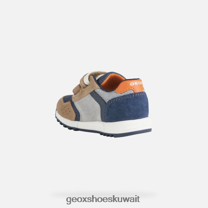 Geox BLL84T1453 Alben Toddler Biscuit/Navy