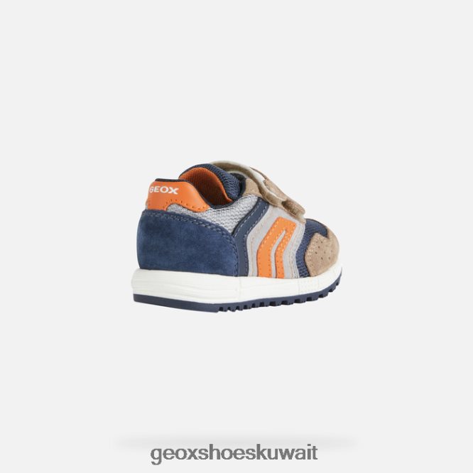 Geox BLL84T1453 Alben Toddler Biscuit/Navy