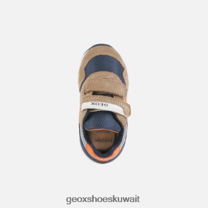 Geox BLL84T1453 Alben Toddler Biscuit/Navy