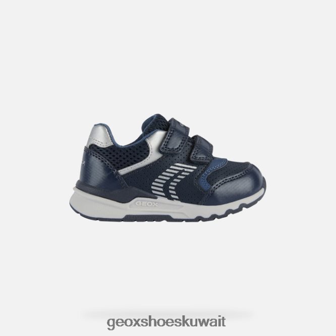 Geox BLL84T1492 Pyrip Toddler Navy/Silver
