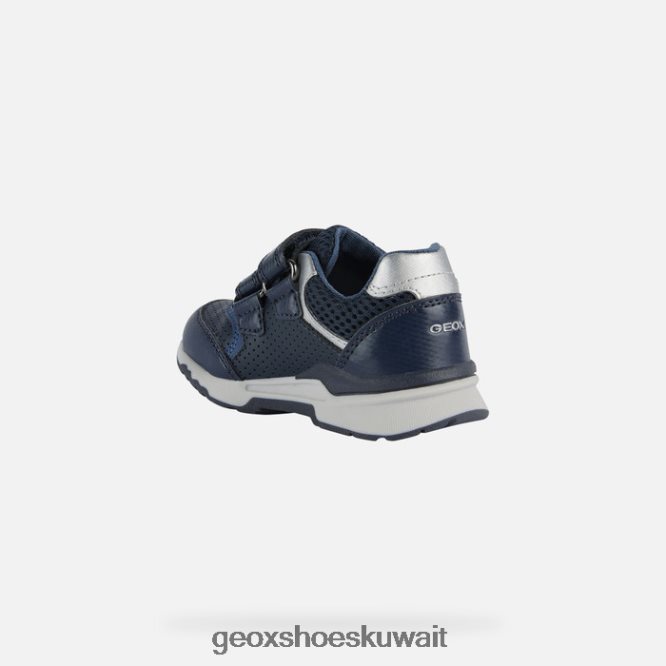 Geox BLL84T1492 Pyrip Toddler Navy/Silver