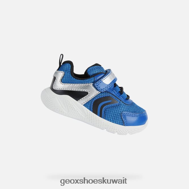 Geox BLL84T1519 Sprintye Toddler Royal/Black
