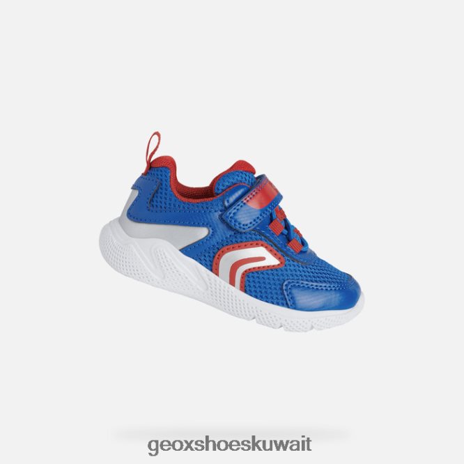 Geox BLL84T1526 Sprintye Baby Royal/Red