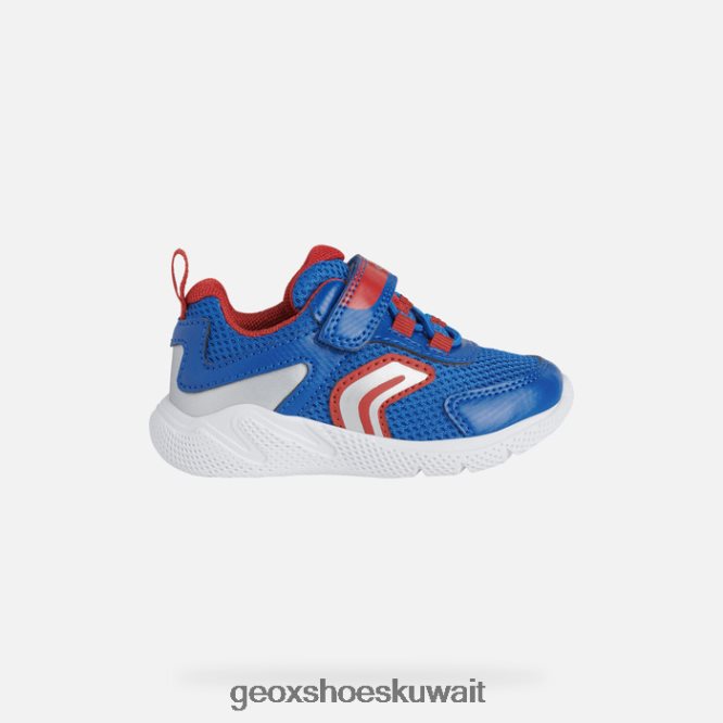 Geox BLL84T1526 Sprintye Baby Royal/Red