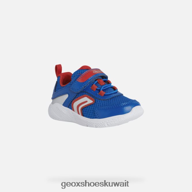 Geox BLL84T1526 Sprintye Baby Royal/Red