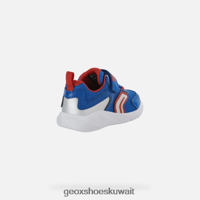 Geox BLL84T1526 Sprintye Baby Royal/Red