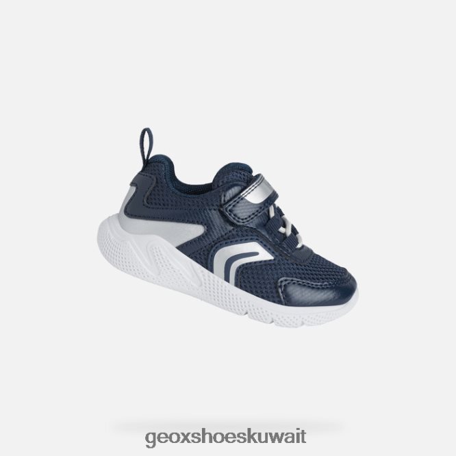Geox BLL84T1527 Sprintye Baby Navy/Dk Silver