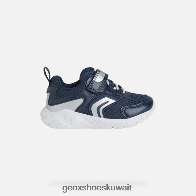 Geox BLL84T1527 Sprintye Baby Navy/Dk Silver