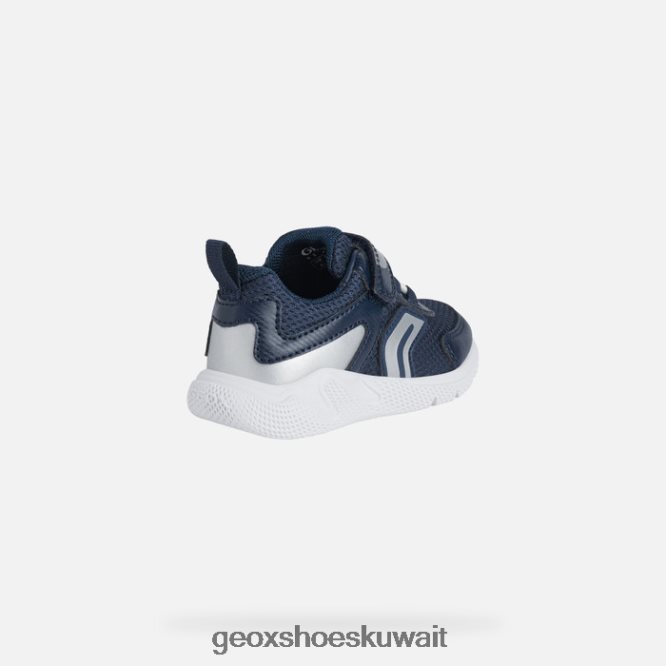 Geox BLL84T1527 Sprintye Baby Navy/Dk Silver