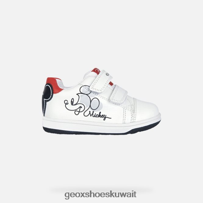 Geox BLL84T1553 New Flick Baby White/Black