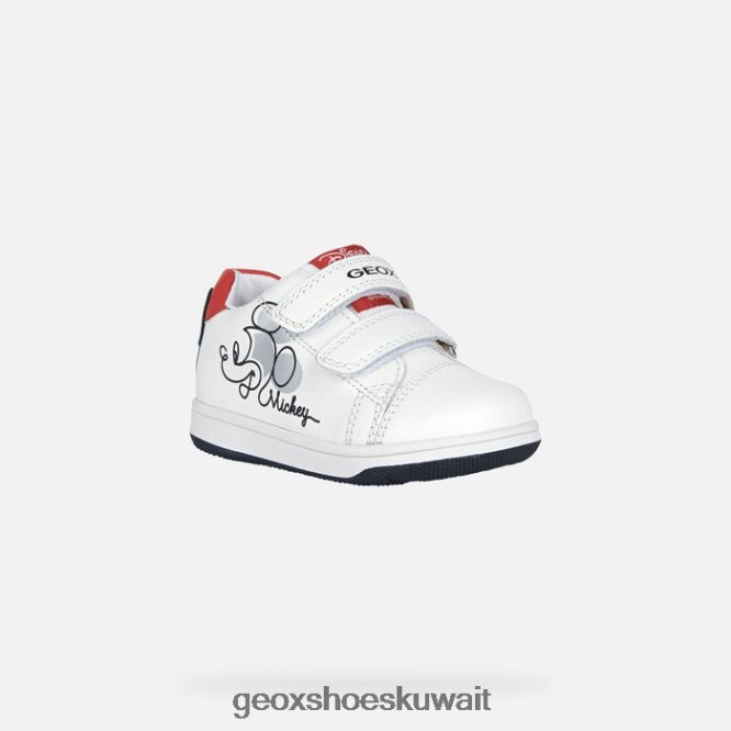 Geox BLL84T1553 New Flick Baby White/Black