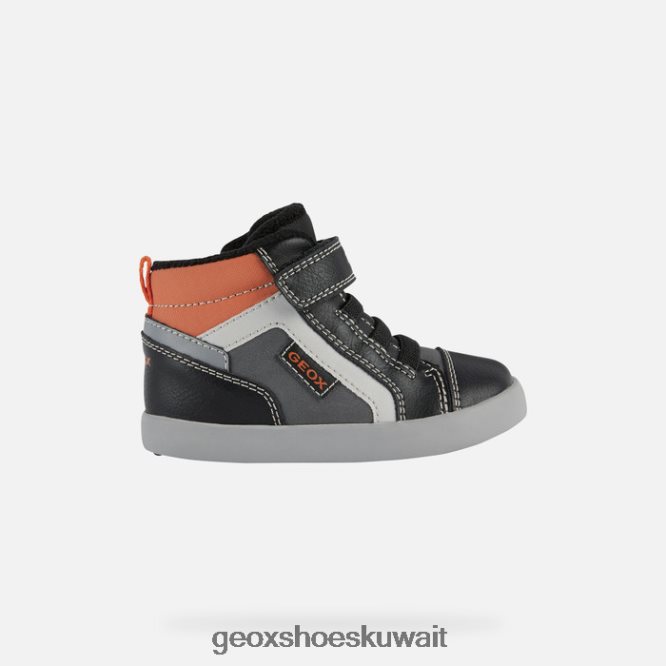 Geox BLL84T1559 Gisli Toddler Black/Orange