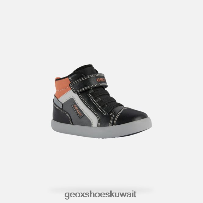 Geox BLL84T1559 Gisli Toddler Black/Orange
