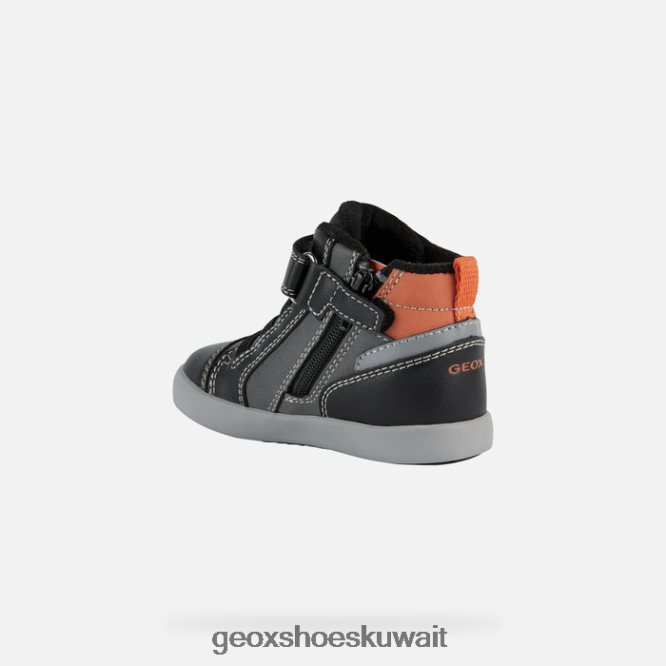 Geox BLL84T1559 Gisli Toddler Black/Orange