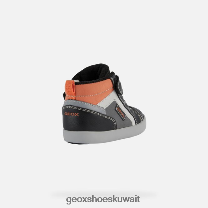 Geox BLL84T1559 Gisli Toddler Black/Orange