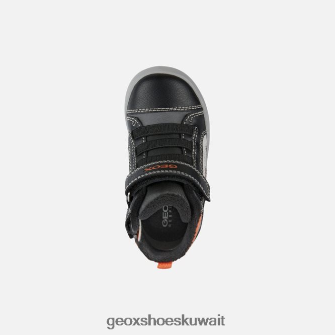 Geox BLL84T1559 Gisli Toddler Black/Orange