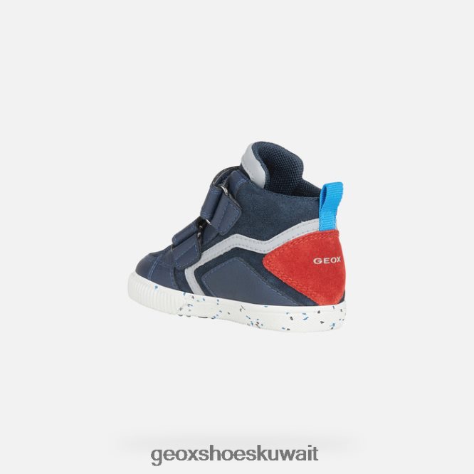 Geox BLL84T1575 Kilwi Toddler Navy/Red