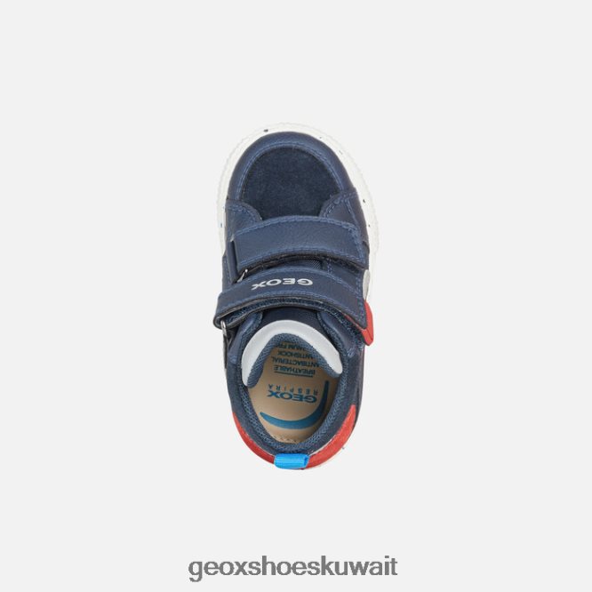 Geox BLL84T1575 Kilwi Toddler Navy/Red