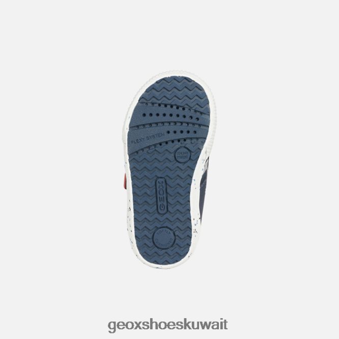 Geox BLL84T1575 Kilwi Toddler Navy/Red