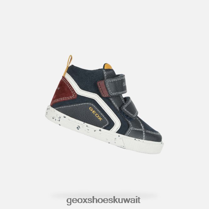 Geox BLL84T1576 Kilwi Toddler Dark Navy/Bordeaux