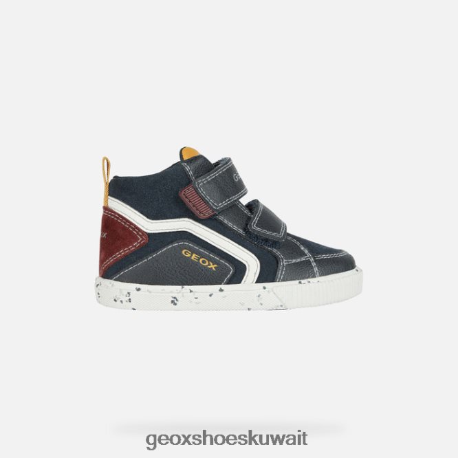 Geox BLL84T1576 Kilwi Toddler Dark Navy/Bordeaux
