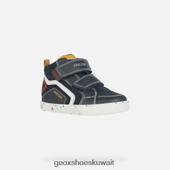Geox BLL84T1576 Kilwi Toddler Dark Navy/Bordeaux