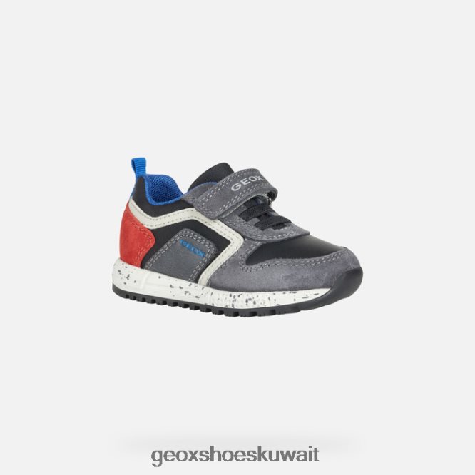 Geox BLL84T1638 Alben Toddler Dark Grey/Red