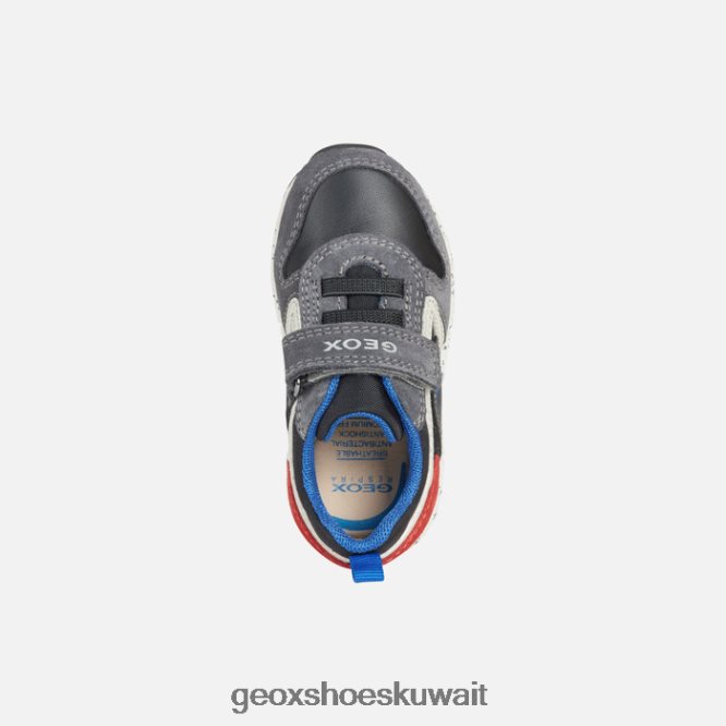 Geox BLL84T1638 Alben Toddler Dark Grey/Red